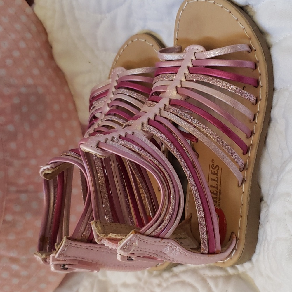 NEW Seychelles Toddler Sandals Shoes Gladiator Flats Size 6C